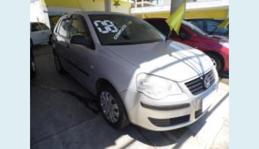 VOLKSWAGEN POLO 1.6 MI 8V TOTAL FLEX 4P - PRATA - 2008 Foto 1 (Grande)