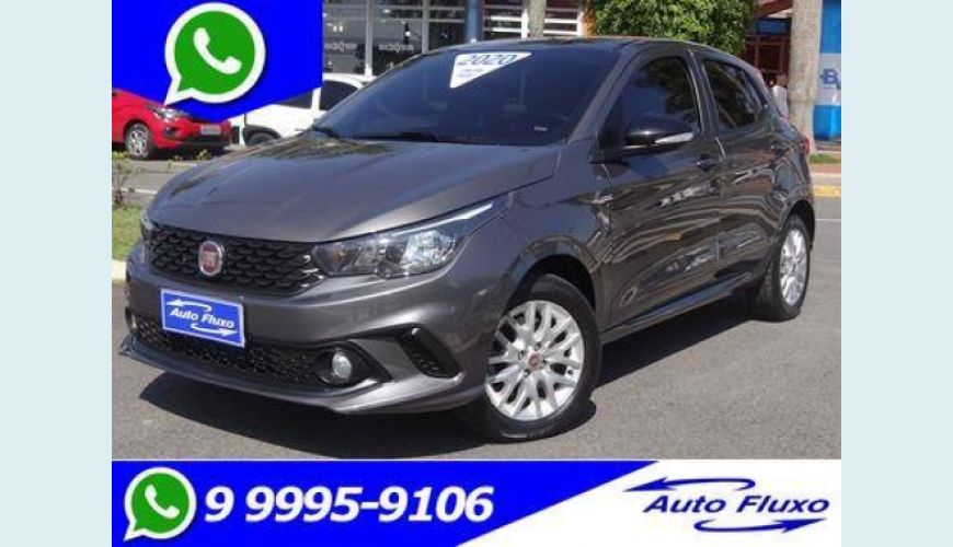 FIAT ARGO 1.8 E.TORQ FLEX PRECISION AT6 - CINZA - 2020 Foto 1 (Grande)
