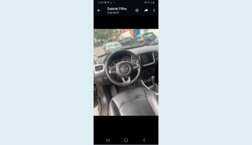 JEEP COMPASS 2.0 16V FLEX LONGITUDE AUT. - PRETO - 2019 Foto 1 (Grande)