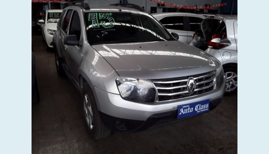 RENAULT DUSTER 1.6 OUTDOOR 4X2 16V FLEX 4P - PRATA - 2015 Foto 1 (Grande)