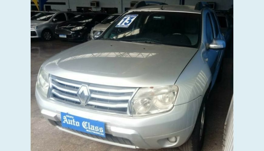 RENAULT DUSTER 1.6 DYNAMIQUE 4X2 16V FLEX 4P - PRATA - 2013 Foto 1 (Grande)