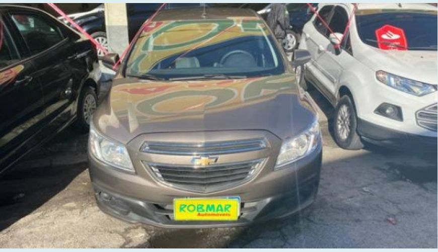 CHEVROLET PRISMA 1.0 MPFI LT 8V FLEX 4P - CINZA - 2013 Foto 1 (Grande)