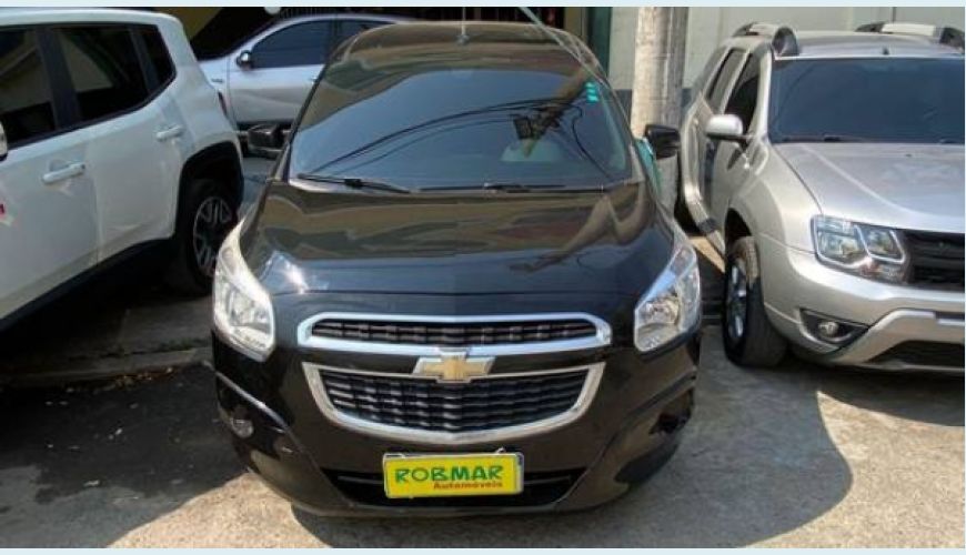 CHEVROLET SPIN 1.8 LT 8V FLEX 4P AUT. - PRETO - 2013 Foto 1 (Grande)