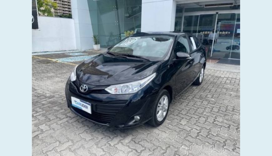 TOYOTA YARIS 1.5 16V FLEX SEDAN XL MULTIDRIVE - PRETO - 2019 Foto 1 (Grande)