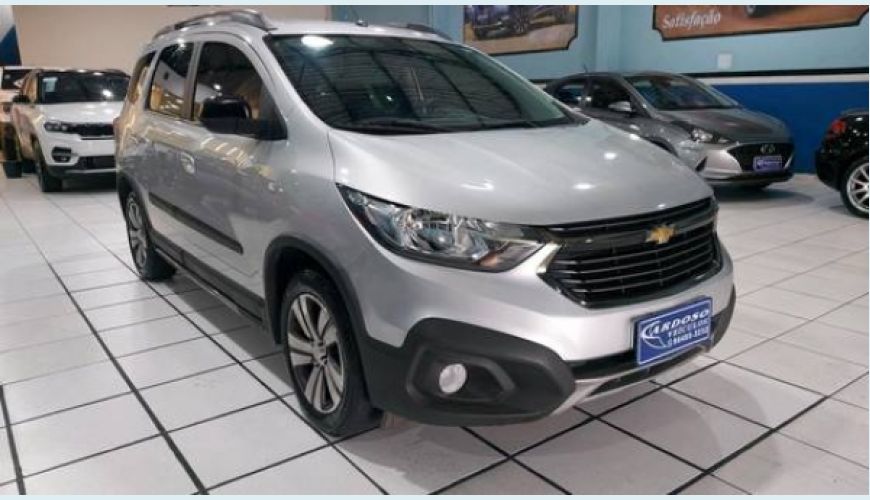 CHEVROLET SPIN 1.8 ACTIV 8V FLEX 4P AUT. - PRATA - 2020 Foto 1 (Grande)