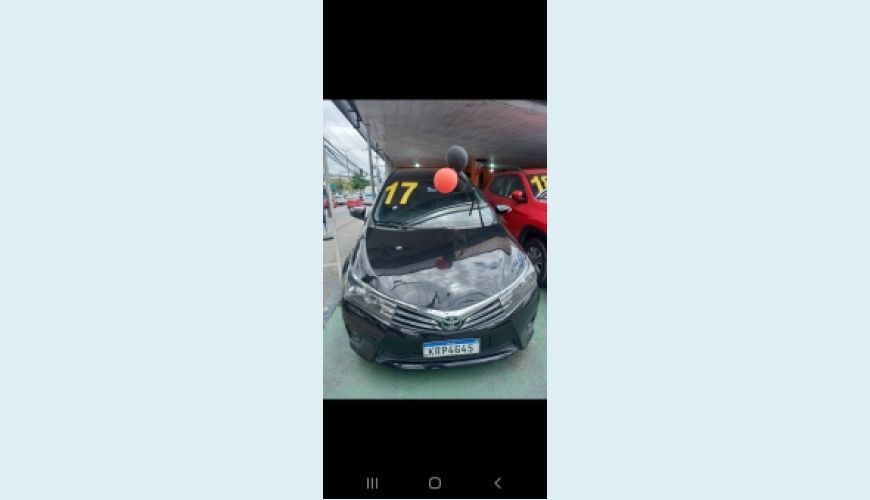 TOYOTA COROLLA 2.0 XEI 16V FLEX 4P AUT. - PRETO - 2017 Foto 1 (Grande)