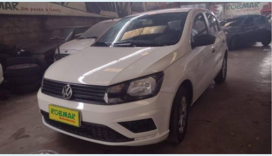 VOLKSWAGEN GOL 1.0 12V MPI TOTALFLEX 4P - BRANCO - 2020 Foto 1 (Grande)