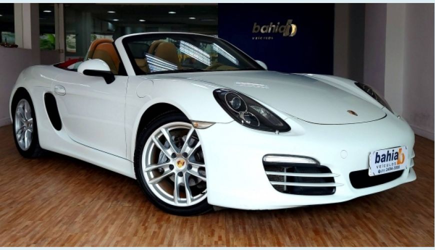 PORSCHE BOXSTER 2.7 I6 24V 2P AUT. - BRANCO - 2014 Foto 1 (Grande)