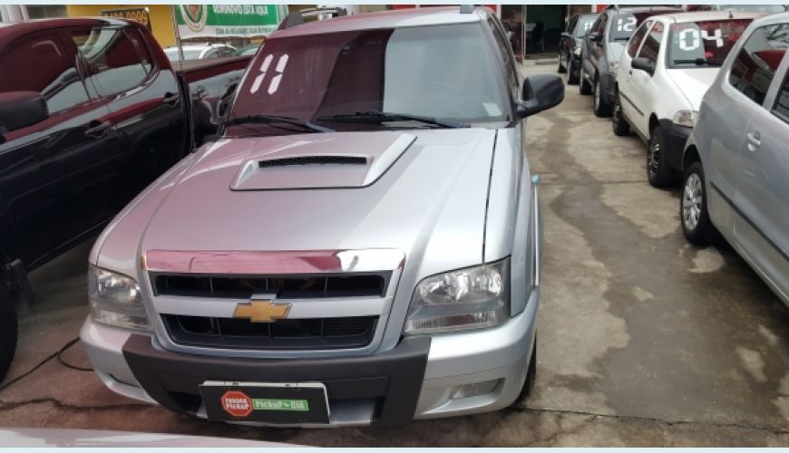 CHEVROLET S-10 2.4 MPFI EXECUTIVE 4X2 CD 8V FLEX 4P - PRATA - 2011 Foto 1 (Grande)