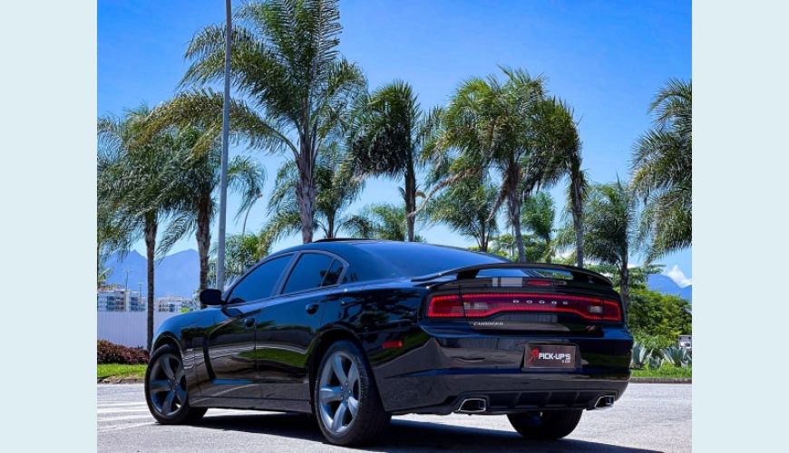 DODGE CHARGER 5.7 R/T HEMI V8 4P AUT. - CINZA - 2012 Foto 1 (Grande)