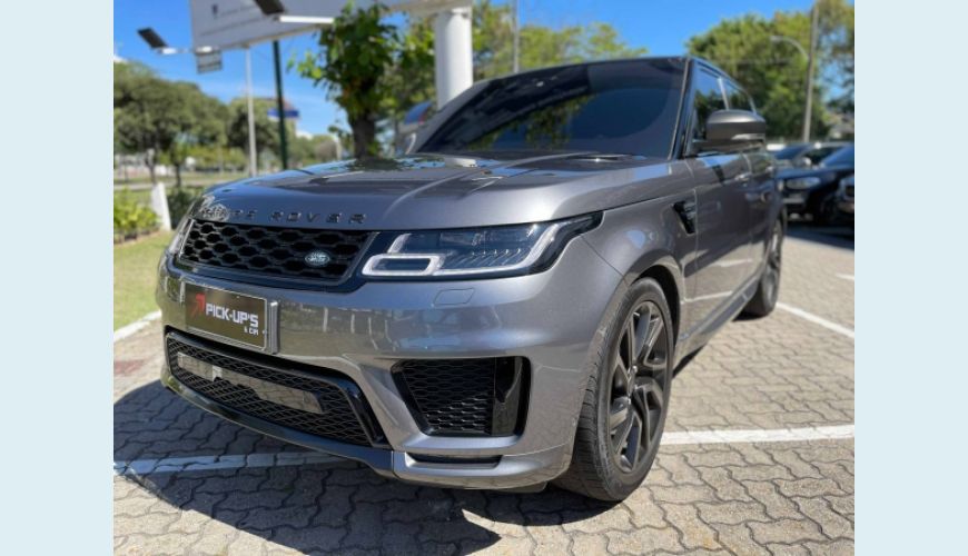 LAND ROVER RANGE ROVER SPORT 3.0 HSE 4X4 V6 24V TURBO DIESEL 4P AUT. - CINZA - 2019 Foto 1 (Grande)