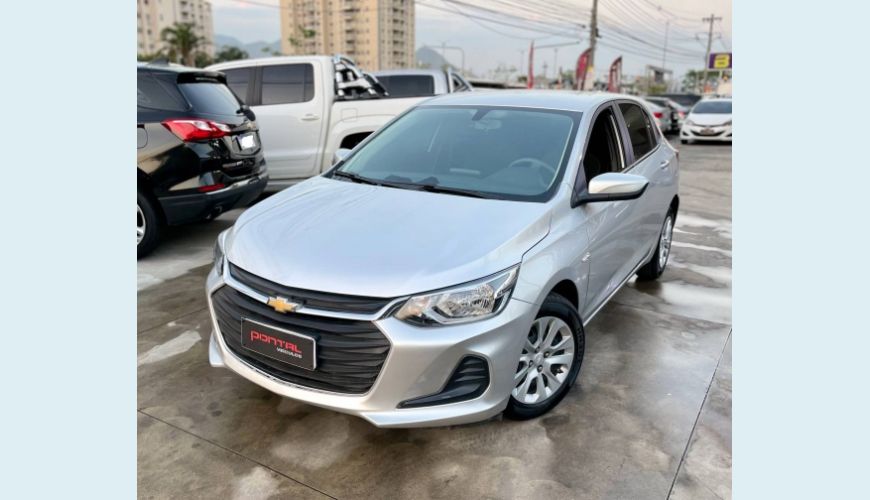 CHEVROLET ONIX 1.0 FLEX LT - PRATA - 2020 Foto 1 (Grande)