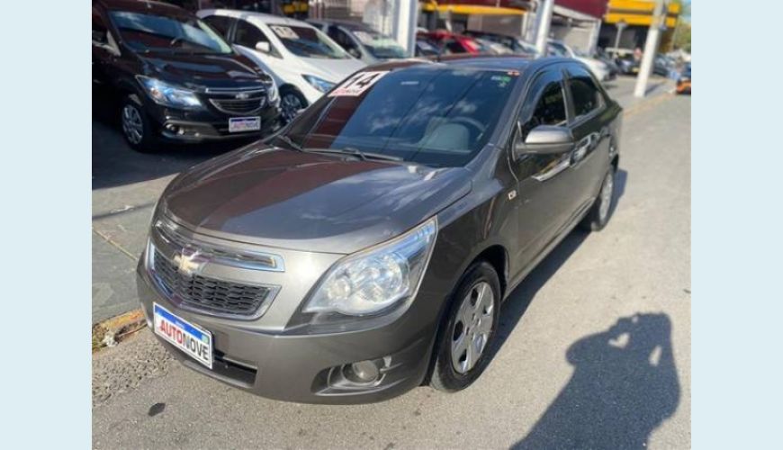 CHEVROLET COBALT 1.8 MPFI LT 8V FLEX 4P - CINZA - 2014 Foto 1 (Grande)