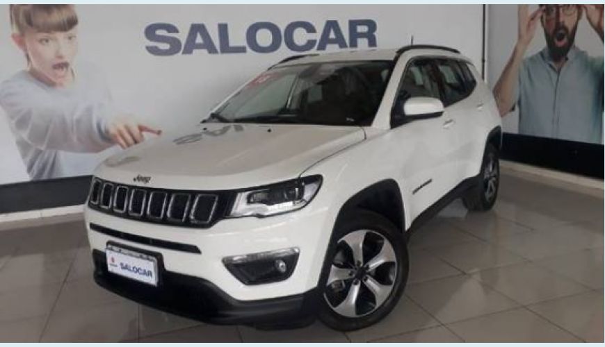 JEEP COMPASS 2.0 16V FLEX LONGITUDE AUT. - BRANCO - 2018 Foto 1 (Grande)