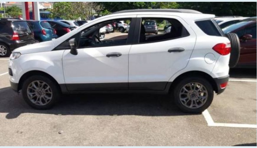 FORD ECOSPORT 1.6 FREESTYLE 16V FLEX 4P - BRANCO - 2015 Foto 1 (Grande)