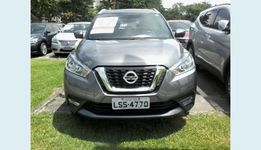 NISSAN KICKS 1.6 16V FLEXSTART SL 4P XTRONIC - CINZA - 2017 Foto 1 (Grande)