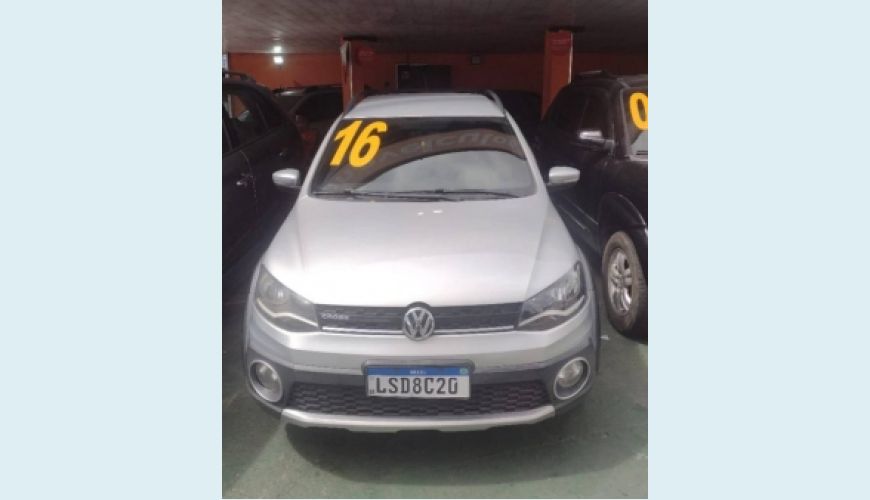 VOLKSWAGEN SAVEIRO 1.6 CROSS CD 16V FLEX 2P - PRATA - 2016 Foto 1 (Grande)