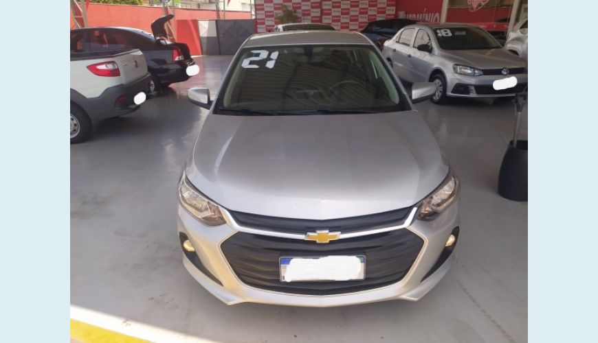 CHEVROLET ONIX 1.0 TURBO FLEX PLUS LTZ AUT. - PRATA - 2021 Foto 1 (Grande)