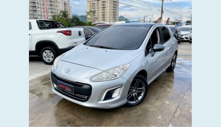 PEUGEOT 308 1.6 GRIFFE THP 16V 4P AUT. - PRATA - 2014 Foto 1 (Grande)