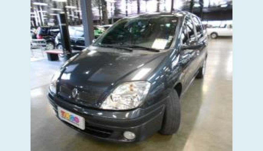 RENAULT SCENIC 2.0 RXE 16V 4P AUT. - CINZA - 2002 Foto 1 (Grande)