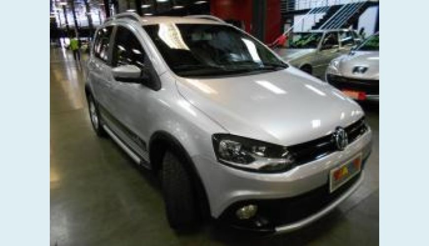 VOLKSWAGEN CROSSFOX 1.6 MI 8V TOTAL FLEX 4P - PRATA - 2010 Foto 1 (Grande)