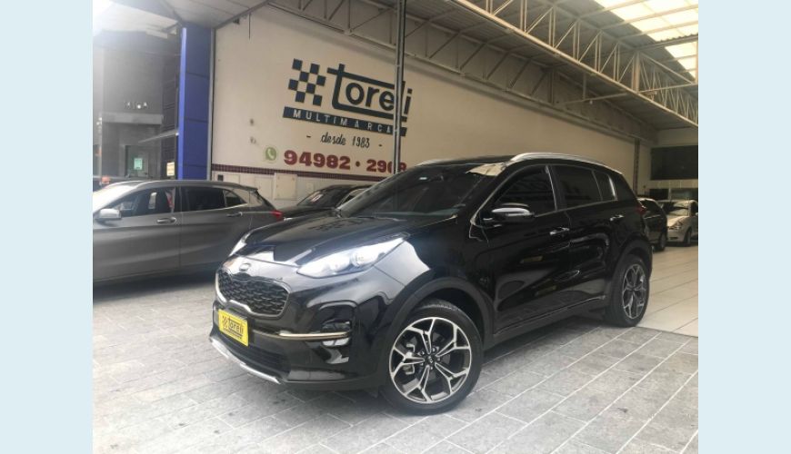 KIA SPORTAGE 2.0 EX 4X2 16V FLEX 4P AUT. - PRETO - 2019 Foto 1 (Grande)