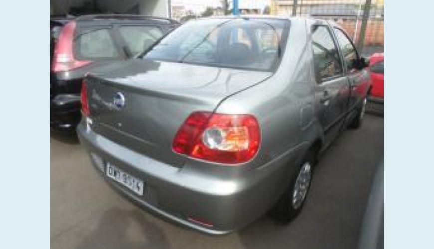 FIAT SIENA 1.0 MPI FIRE 8V FLEX 4P - CINZA - 2007 Foto 1 (Grande)