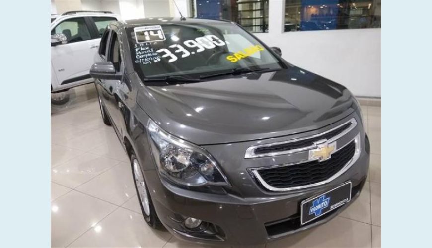 CHEVROLET COBALT 1.8 MPFI LTZ 8V FLEX 4P - CINZA - 2014 Foto 1 (Grande)