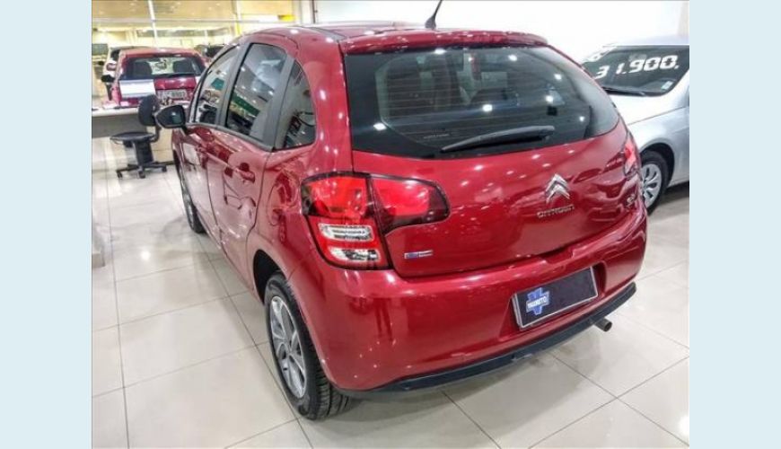 CITROËN C3 1.2 TENDANCE 12V FLEX 4P - VERMELHO - 2017 Foto 1 (Grande)