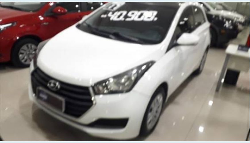 HYUNDAI HB 20 1.0 COMFORT 12V FLEX 4P - BRANCO - 2017 Foto 1 (Grande)