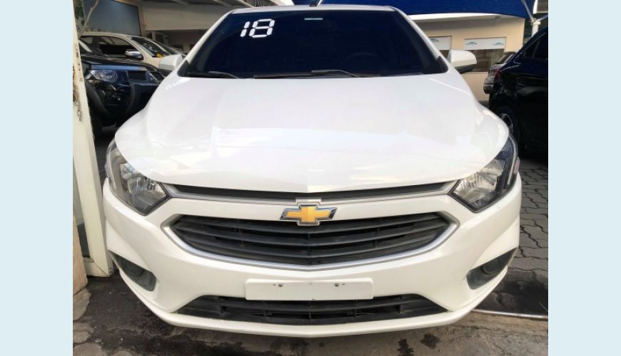 CHEVROLET ONIX 1.0 MPFI LT 8V FLEX 4P - BRANCO - 2018 Foto 1 (Grande)