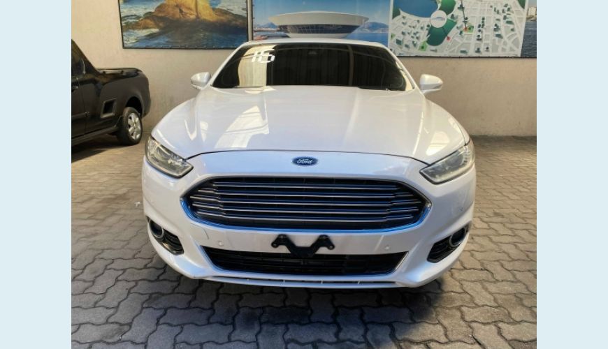FORD FUSION 2.0 TITANIUM AWD 16V 4P AUT. - BRANCO - 2016 Foto 1 (Grande)