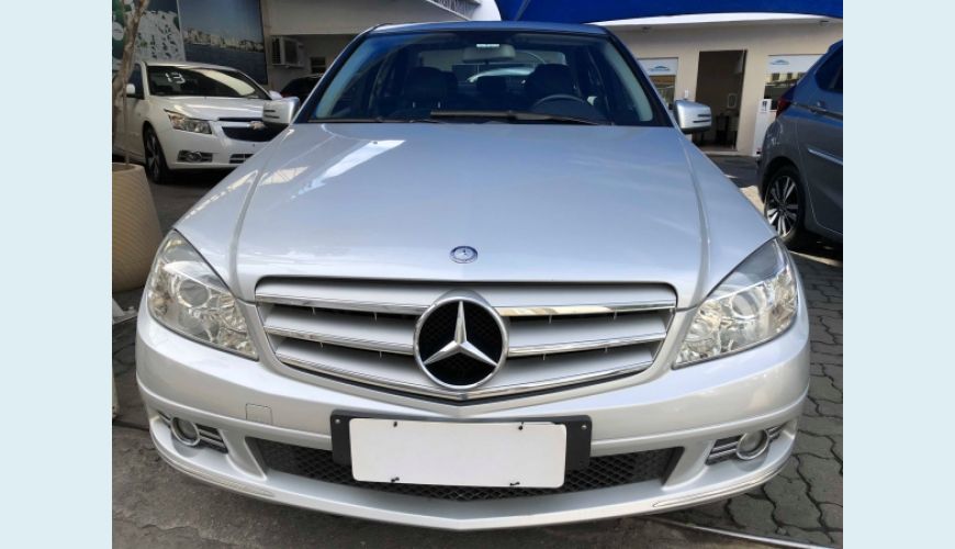 MERCEDES-BENZ C 200 K 1.8 AVANTGARDE KOMPRESSOR 4P AUT. - PRATA - 2010 Foto 1 (Grande)