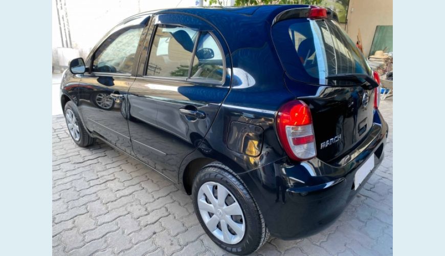 NISSAN MARCH 1.0 S 16V FLEX 4P - PRETO - 2014 Foto 1 (Grande)