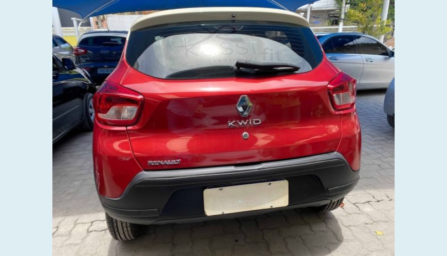 RENAULT KWID 1.0 12V SCE FLEX INTENSE - VINHO - 2018 Foto 1 (Grande)