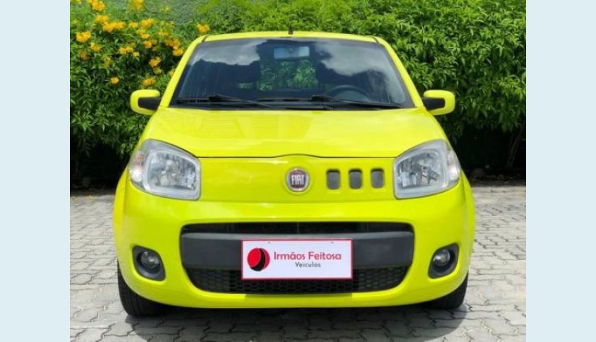 FIAT UNO 1.0 EVO VIVACE 8V FLEX 4P - AMARELO - 2013 Foto 1 (Grande)