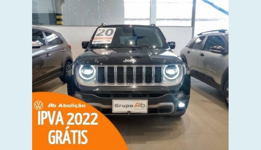 JEEP RENEGADE 1.8 16V FLEX LIMITED 4P AUT. - PRETO - 2020 Foto 1 (Grande)