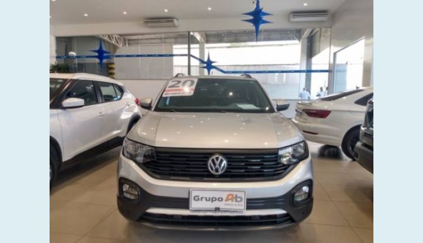 VOLKSWAGEN T-CROSS 1.0 200 TSI TOTAL FLEX AUT. - PRATA - 2020 Foto 1 (Grande)