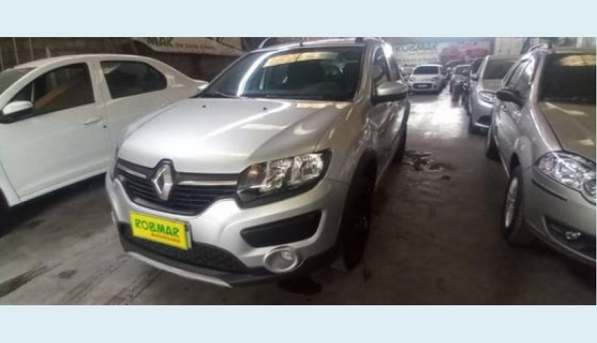 RENAULT SANDERO 1.6 16V SCE FLEX STEPWAY DYNAMIQUE - PRATA - 2019 Foto 1 (Grande)