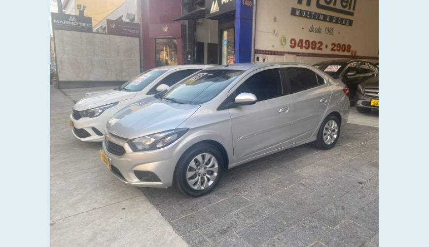 CHEVROLET PRISMA 1.4 MPFI LT 8V FLEX 4P AUT. - PRATA - 2018 Foto 1 (Grande)