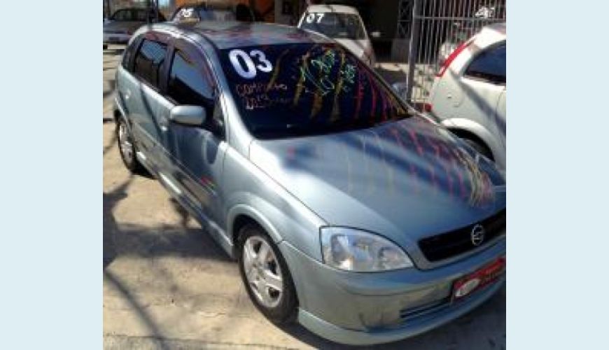 CHEVROLET CORSA 1.0 MPFI JOY 8V 4P - CINZA - 2003 Foto 1 (Grande)