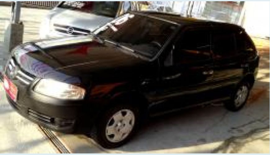 VOLKSWAGEN GOL 1.0 MI 8V FLEX 4P G.IV - PRETO - 2006 Foto 1 (Grande)