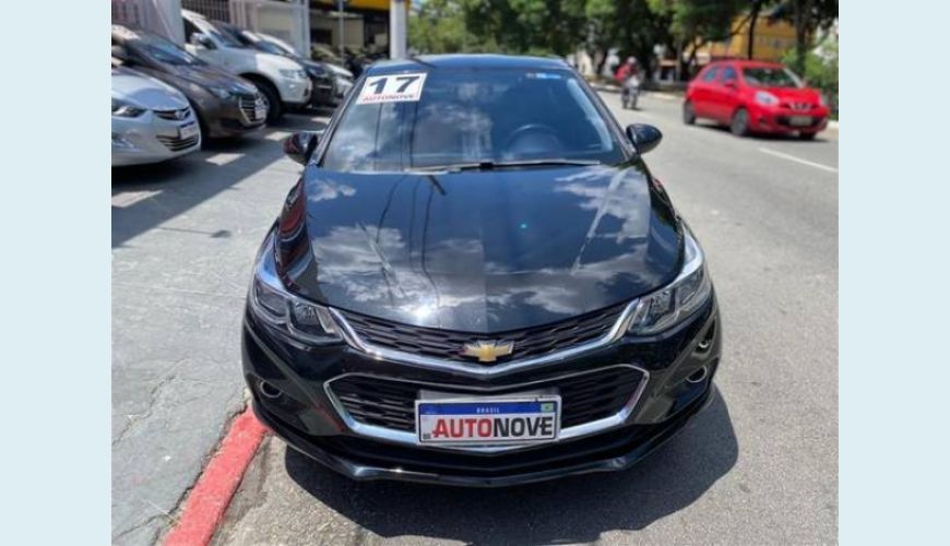 CHEVROLET CRUZE 1.4 TURBO LT 16V FLEX 4P AUT. - PRETO - 2017 Foto 1 (Grande)
