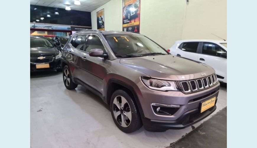 JEEP COMPASS 2.0 16V FLEX LONGITUDE AUT. - CINZA - 2017 Foto 1 (Grande)
