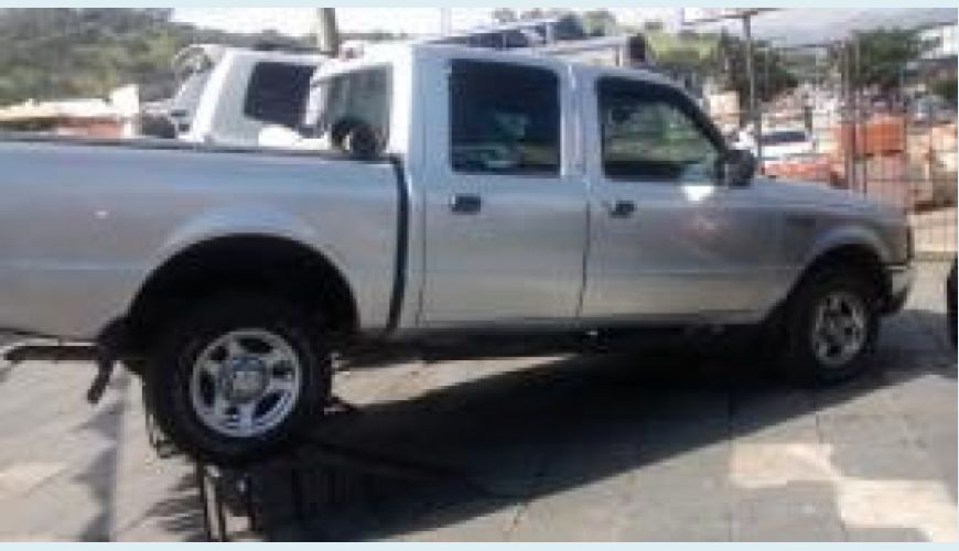 FORD RANGER 2.8 XLT 4X2 CD 8V TURBO INTERCOOLER DIESEL 4P - PRATA - 2002 Foto 1 (Grande)
