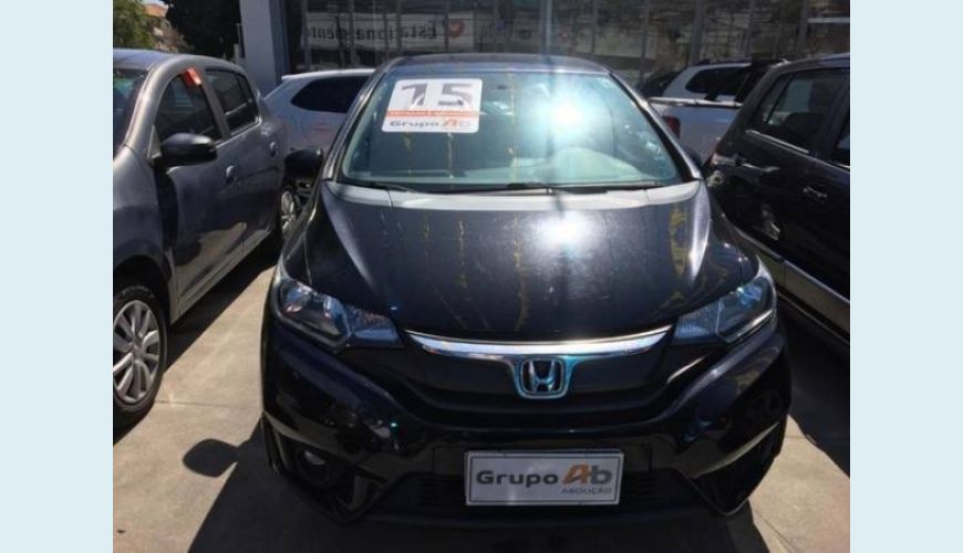 HONDA FIT 1.5 LX 16V FLEX 4P - PRETO - 2015 Foto 1 (Grande)