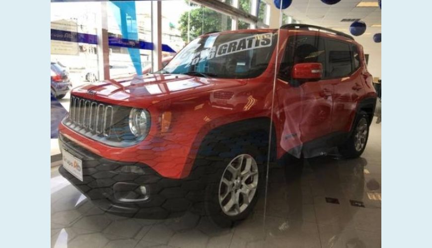 JEEP RENEGADE 1.8 16V FLEX LONGITUDE 4P AUT. - VERMELHO - 2016 Foto 1 (Grande)
