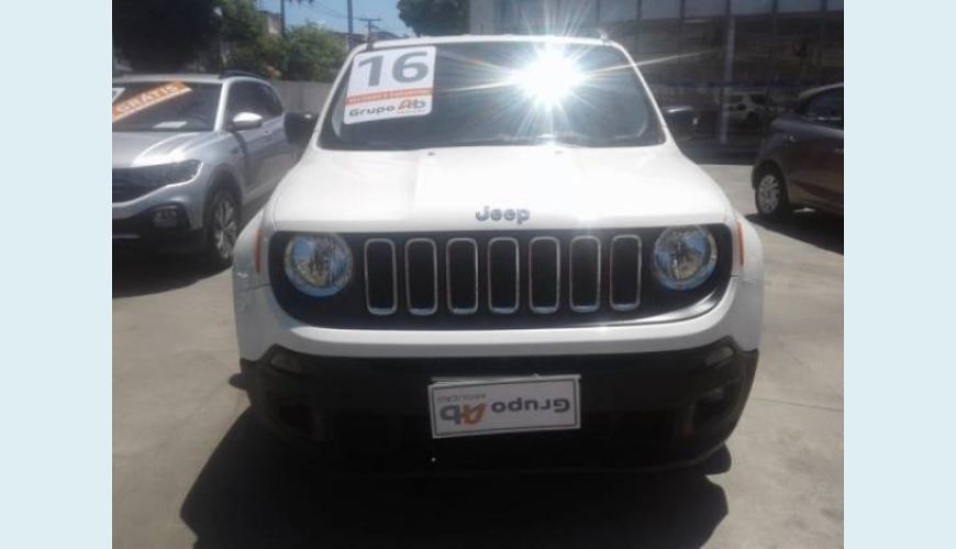 JEEP RENEGADE 1.8 16V FLEX SPORT 4P - BRANCO - 2016 Foto 1 (Grande)