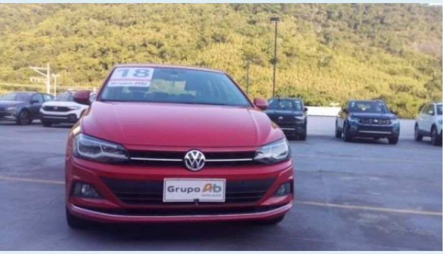 VOLKSWAGEN VIRTUS 1.0 200 TSI HIGHLINE AUT. - VERMELHO - 2018 Foto 1 (Grande)