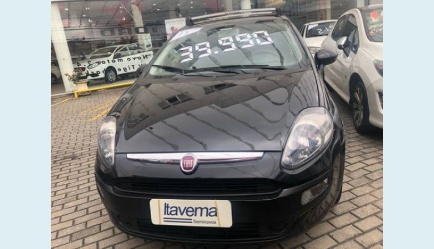 FIAT PUNTO 1.4 ATTRACTIVE 8V FLEX 4P - PRETO - 2017 Foto 1 (Grande)